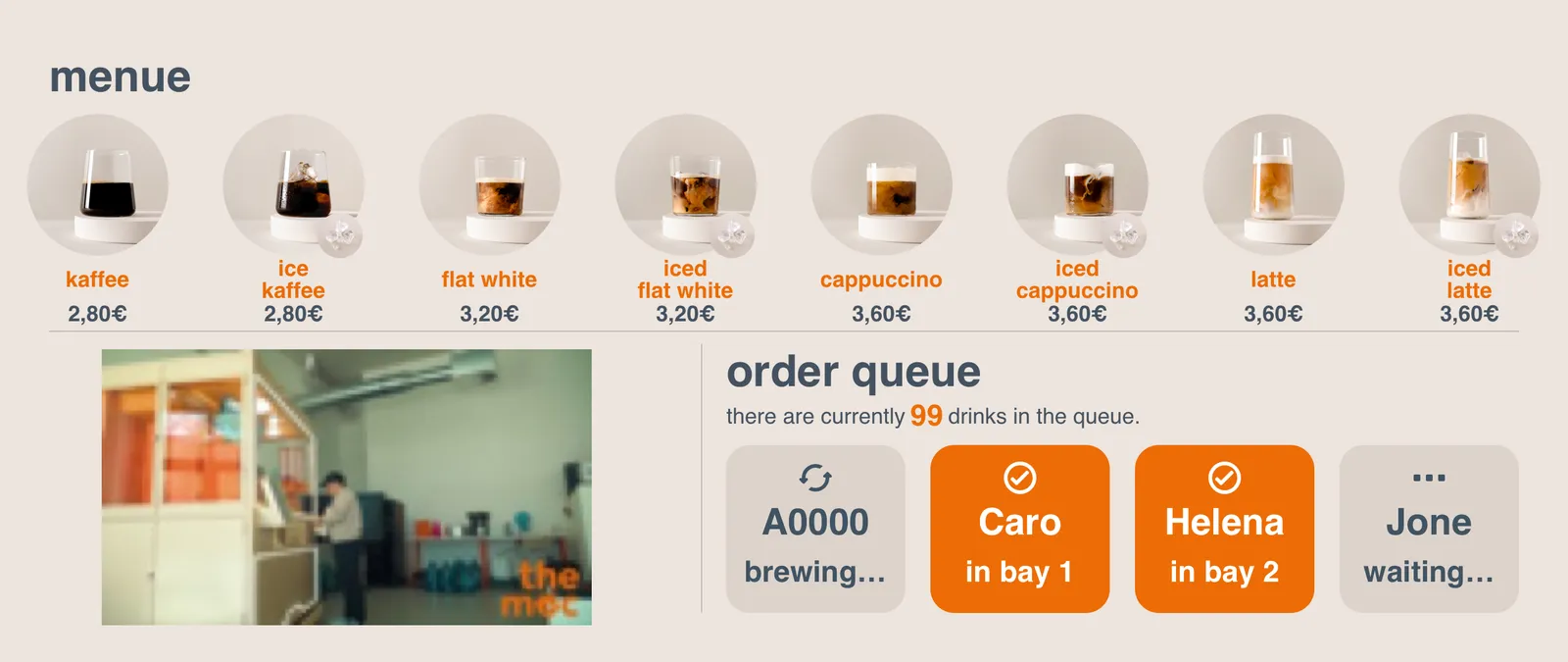Germany screen menu layout